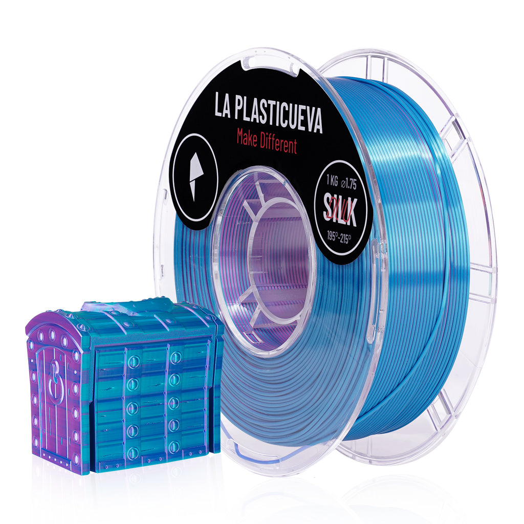 SILK DUO - Purpura/Azul