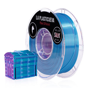 SILK DUO - Purpura/Azul
