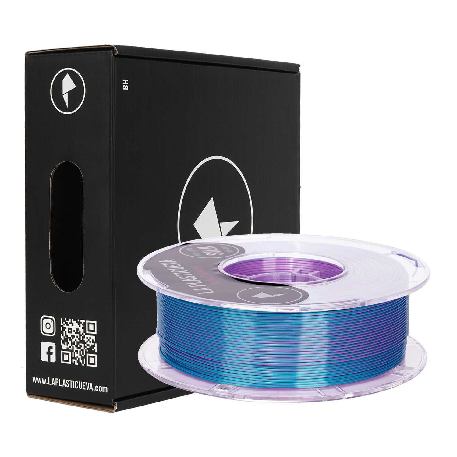 SILK DUO - Purpura/Azul