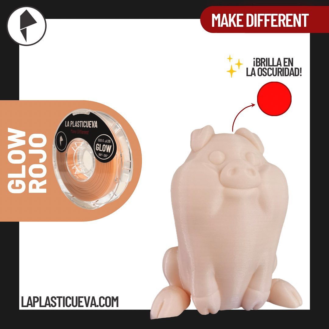 GLOW - Rojo 500g