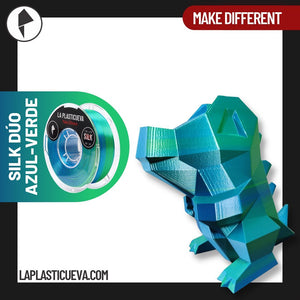 SILK DUO - Azul/Verde