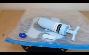 Kit 5 Bolsas Almacenamiento y Bomba de Vacío