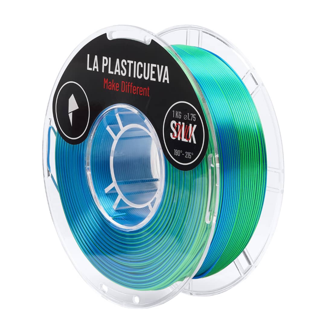 SILK DUO - Azul/Verde