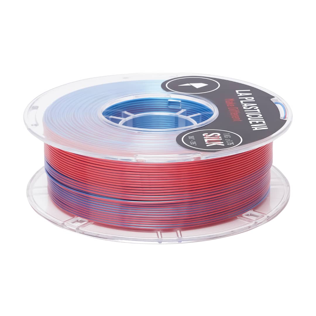 SILK DUO - Rojo/Azul