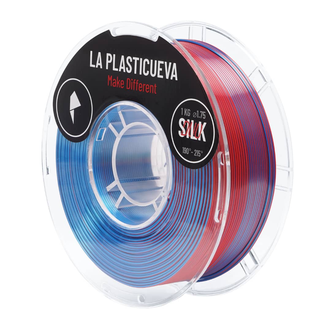 SILK DUO - Rojo/Azul